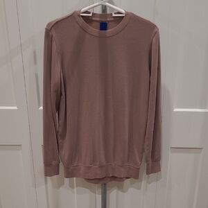 Kit and Ace Mauve/Taupe Crewneck Sweater